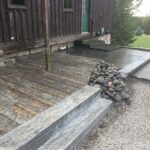 Reclaimed granite Curbing